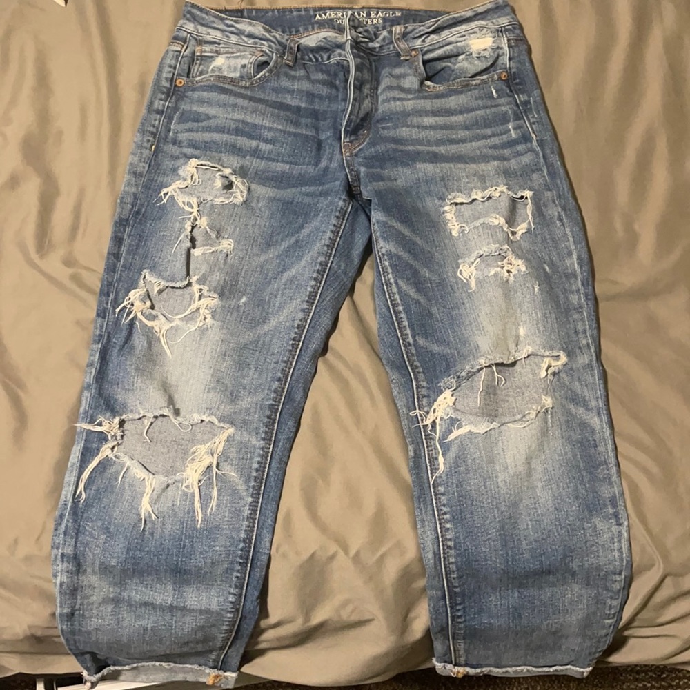 American eagle tomgirl jeans